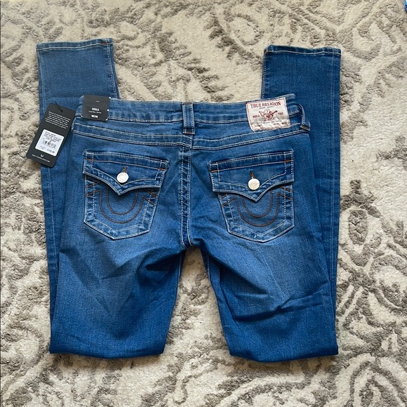 True Religion Denim - True Religion Stella Low Rise Women's Blue Jeans NWT